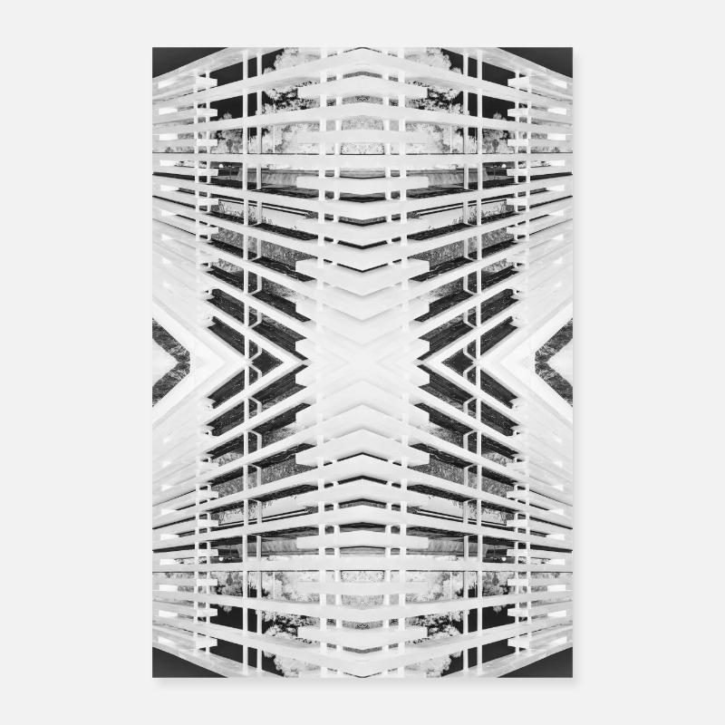 Abstraktes Holz V.2 Poster 40x60 cm