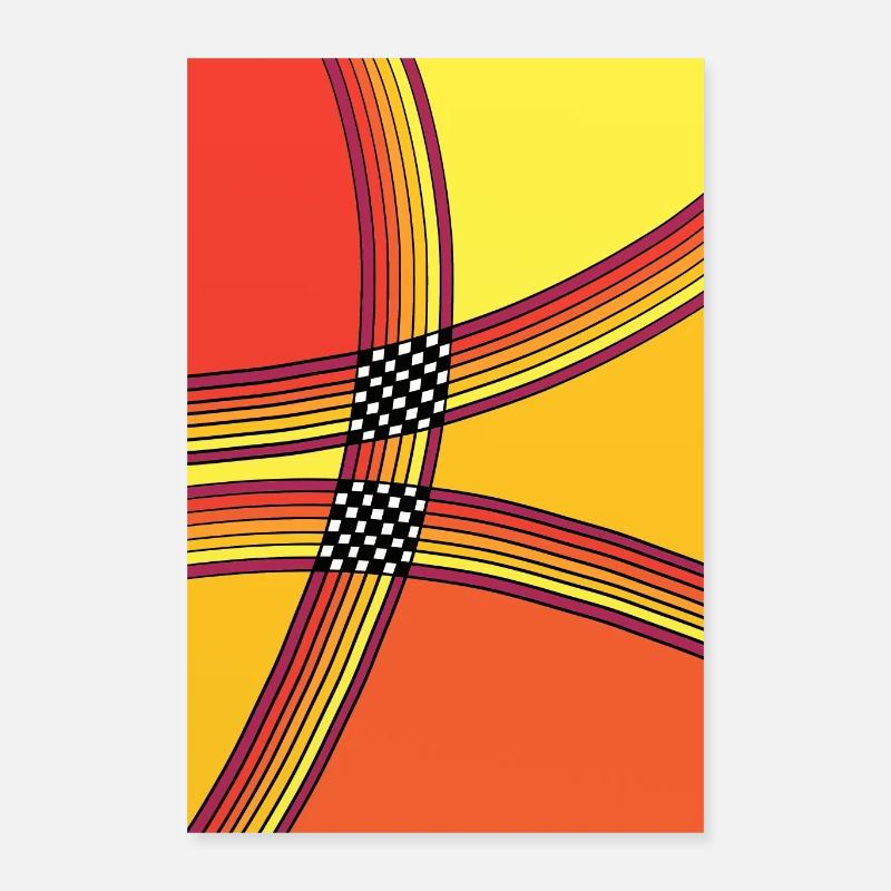Arte moderna Poster 40x60 cm