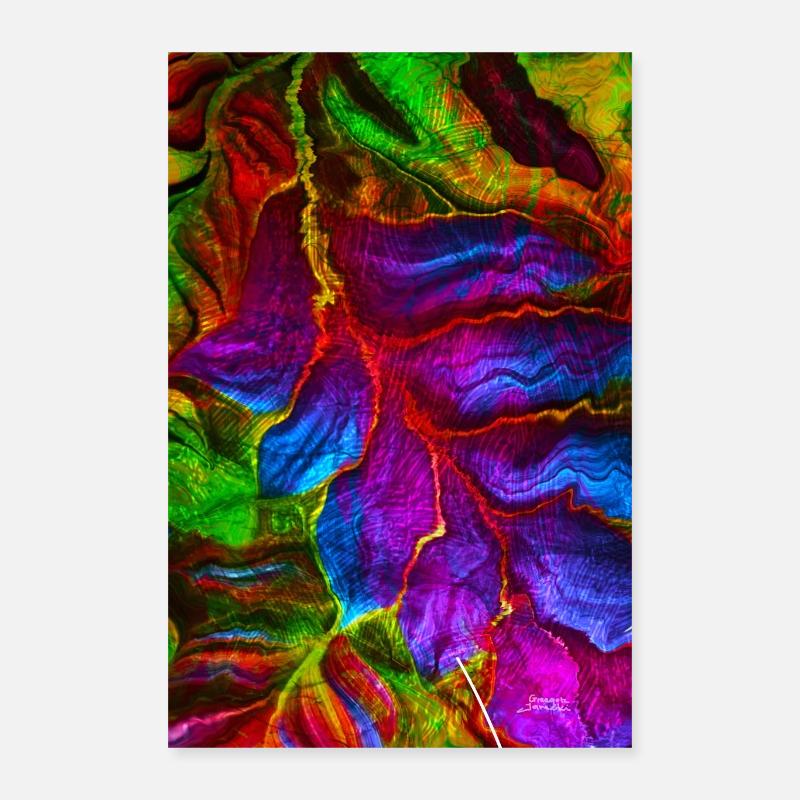 Nature abstraite Poster 40 x 60 cm