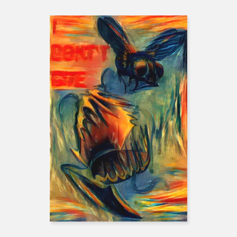 Le cri du piège à mouches de Vénus Poster 40 x 60 cm