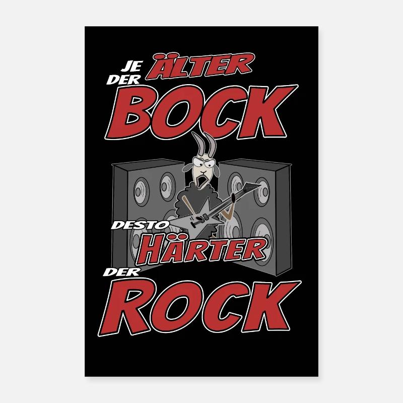 Hardrock Bock Poster 40x60 cm