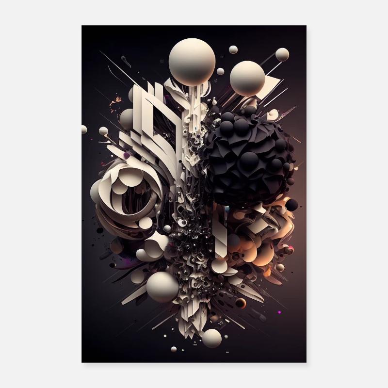 Moderne Kunst | AI generated Poster 40x60 cm