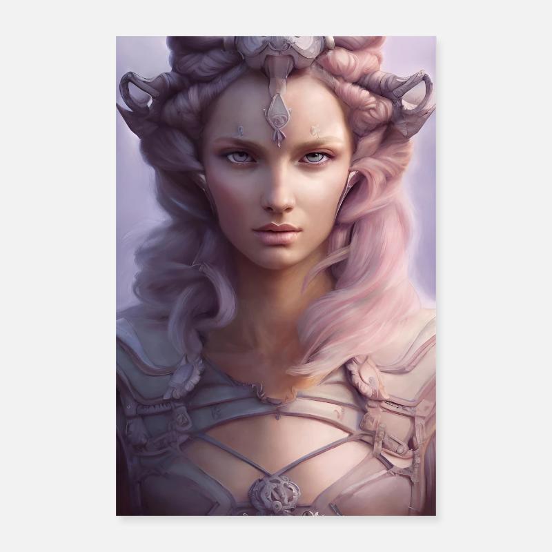 Fantasy Warrior Poster 16" x 24" (40x60 cm)