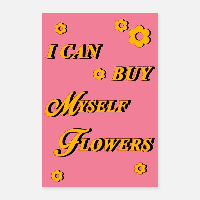 Kwiaty Plakat Decor Plakat o wymiarach 40x60 cm