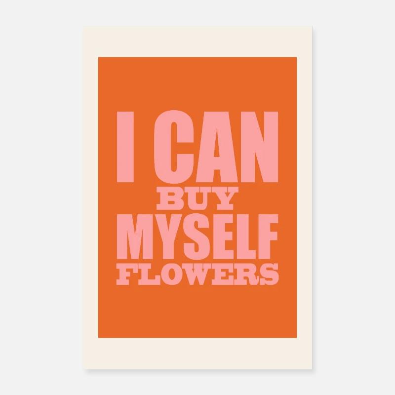 Kwiaty Plakat Decor Prezent Plakat o wymiarach 40x60 cm