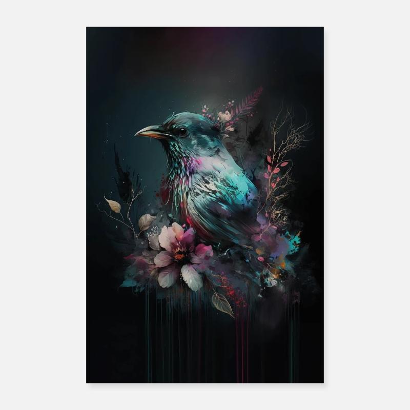 Raven Poster 16" x 24" (40x60 cm)