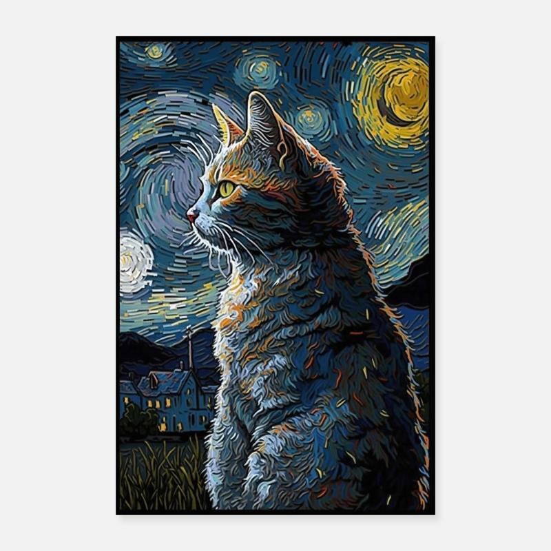 Katze Poster 40x60 cm