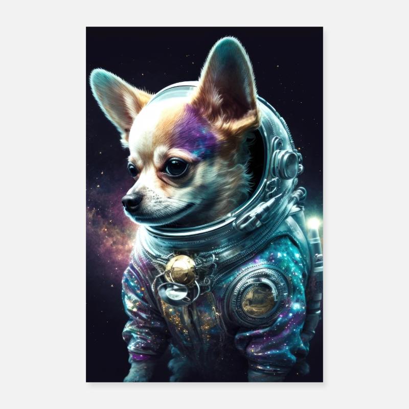 Dream Big - Poster 40x60 cm - Weiß