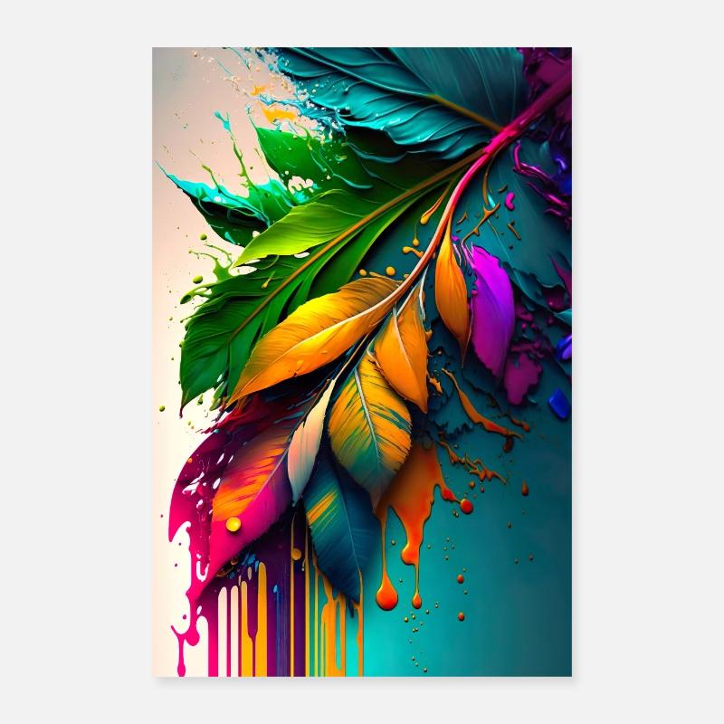 Harmonie der Farben Poster 40x60 cm