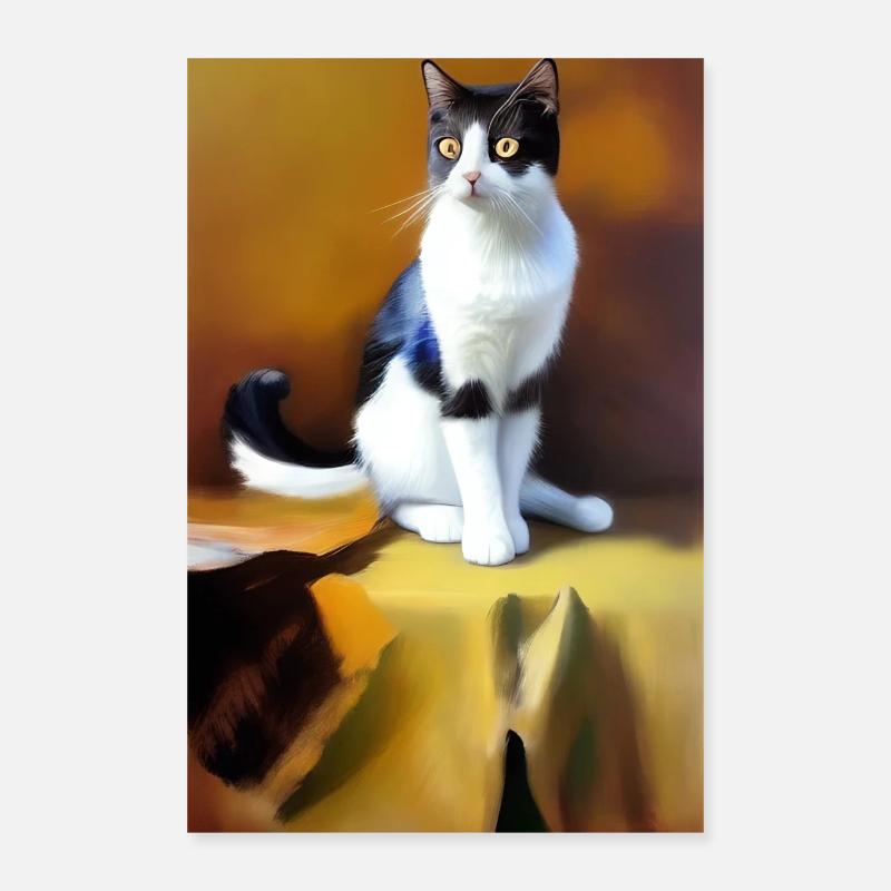 Cat Image Poster 16" x 24" (40x60 cm)