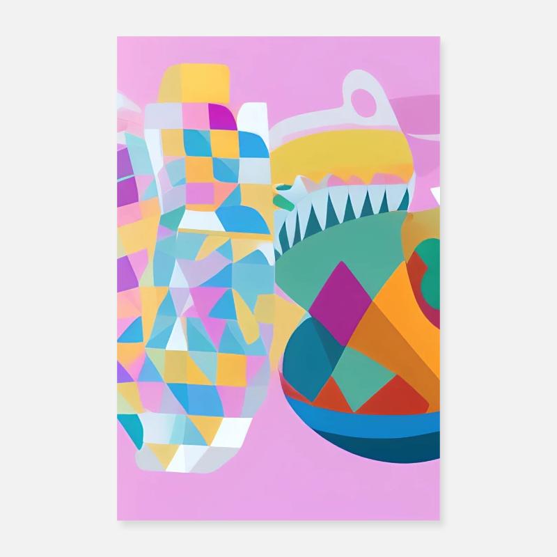 Formes et motifs Poster 40 x 60 cm