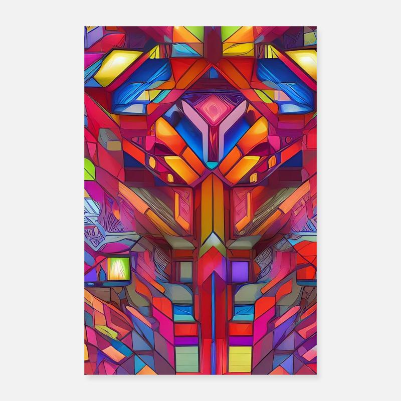 Formen und Muster Poster 40x60 cm