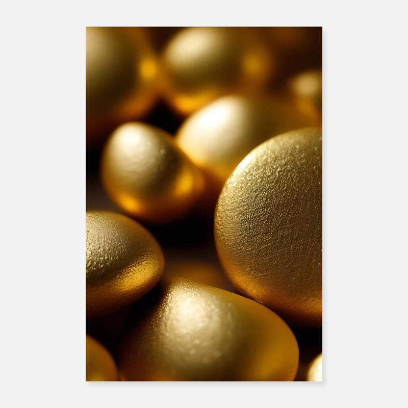 Gold Pieces Poster 16" x 24" (40x60 cm)