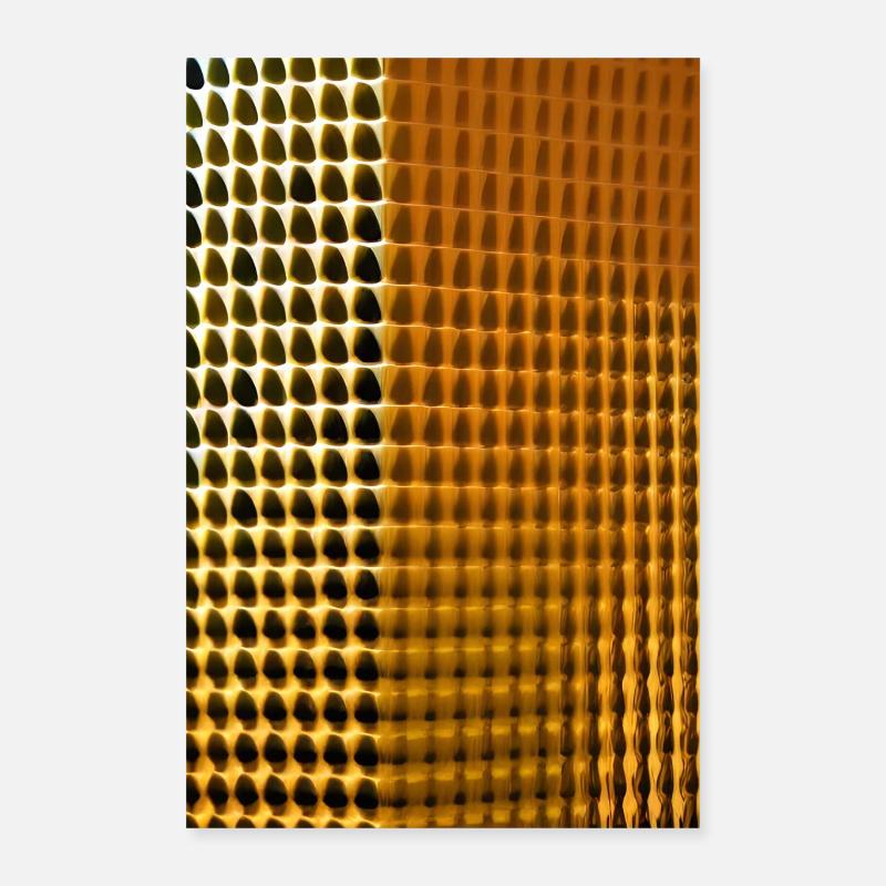 Gold Muster Poster 40x60 cm