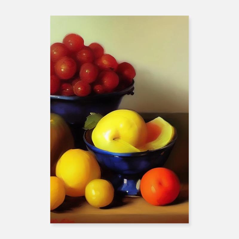 Früchte Poster 40x60 cm