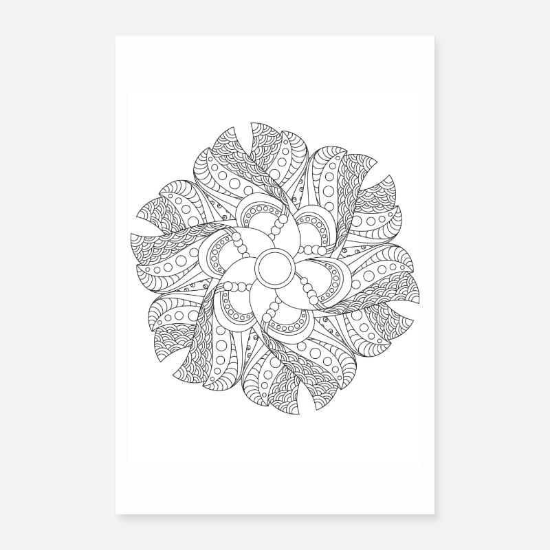 Flower Poster 40x60 cm