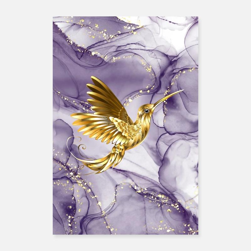 goldenbird Poster 40x60 cm