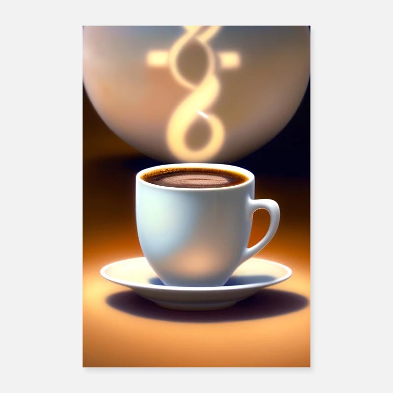 Kaffee, Kaffeebohnen Poster 40x60 cm