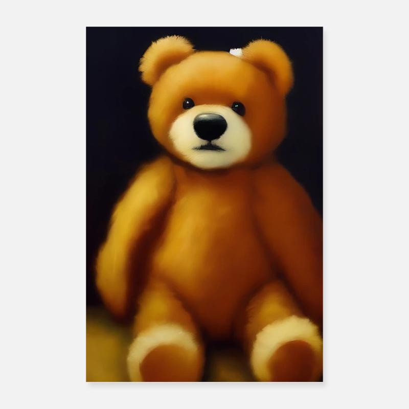 Teddy bear Poster 16" x 24" (40x60 cm)