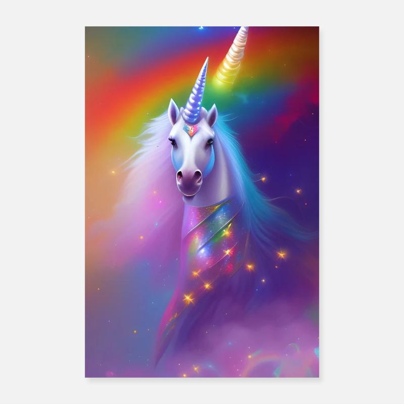 Einhorn Poster 40x60 cm