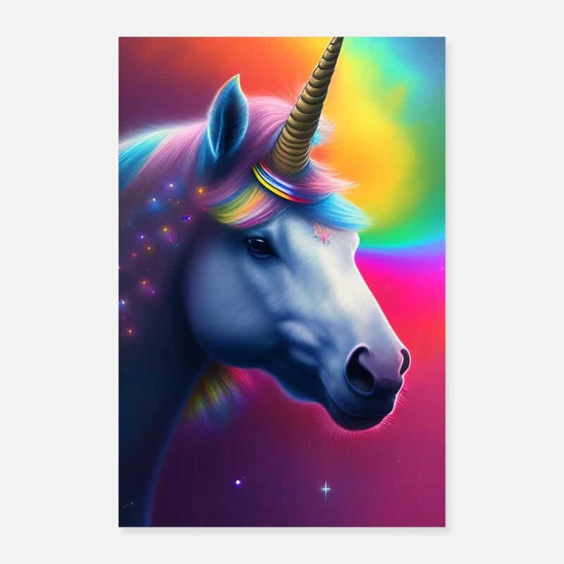 Einhorn Poster 40x60 cm
