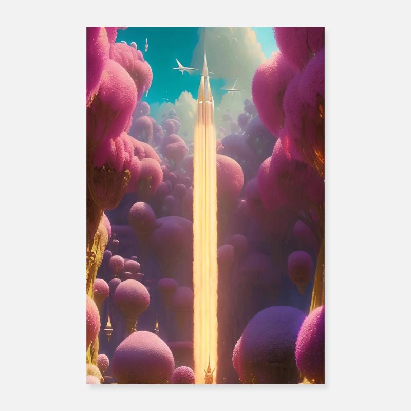 Kirchblüten Poster 40x60 cm