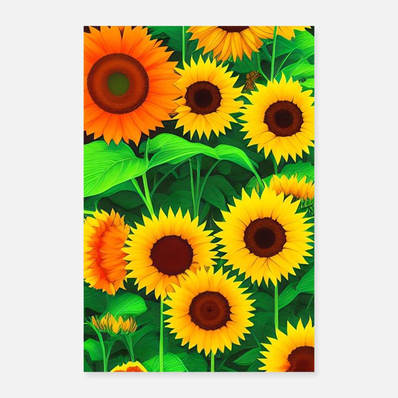 Sonnenblumen Poster 40x60 cm