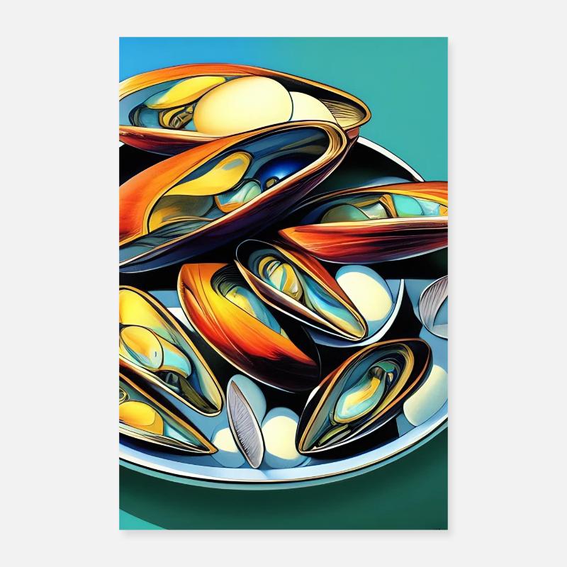 Moules Poster 40 x 60 cm