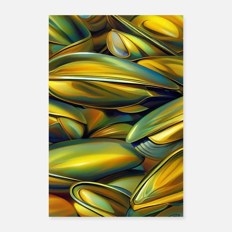 Moules Poster 40 x 60 cm