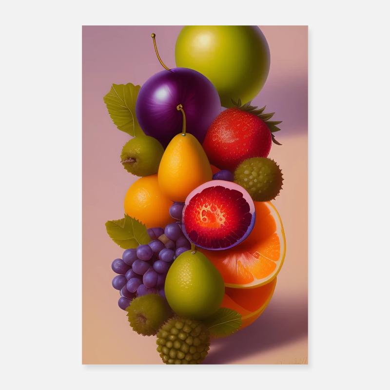 Früchte Poster 40x60 cm