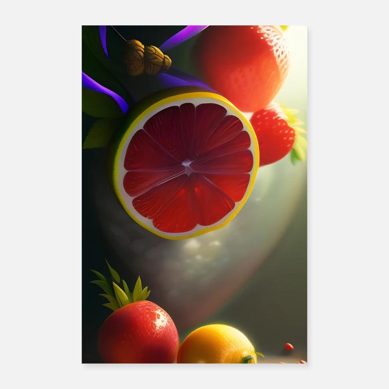 Fruit Poster 16" x 24" (40x60 cm)