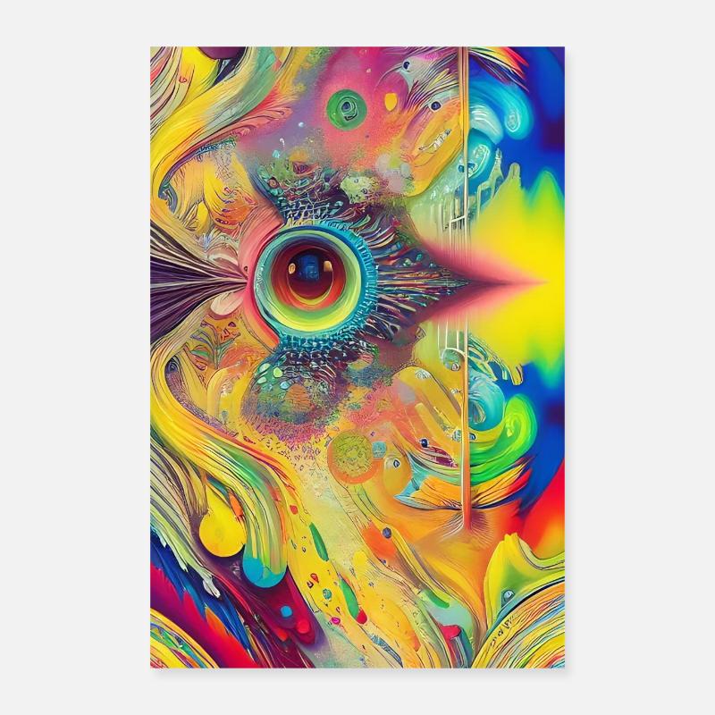Abstract art Poster 16" x 24" (40x60 cm)