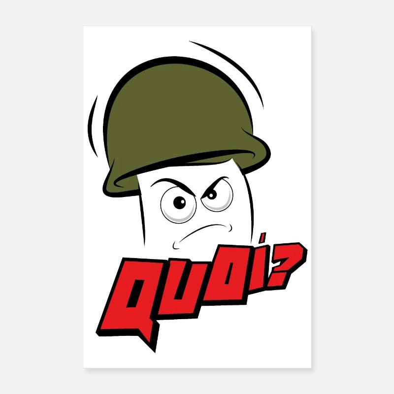 Mr Grumpy WHAT Poster 16" x 24" (40x60 cm)