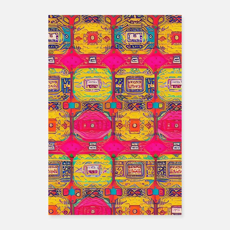 Modèle rétro Poster 40 x 60 cm