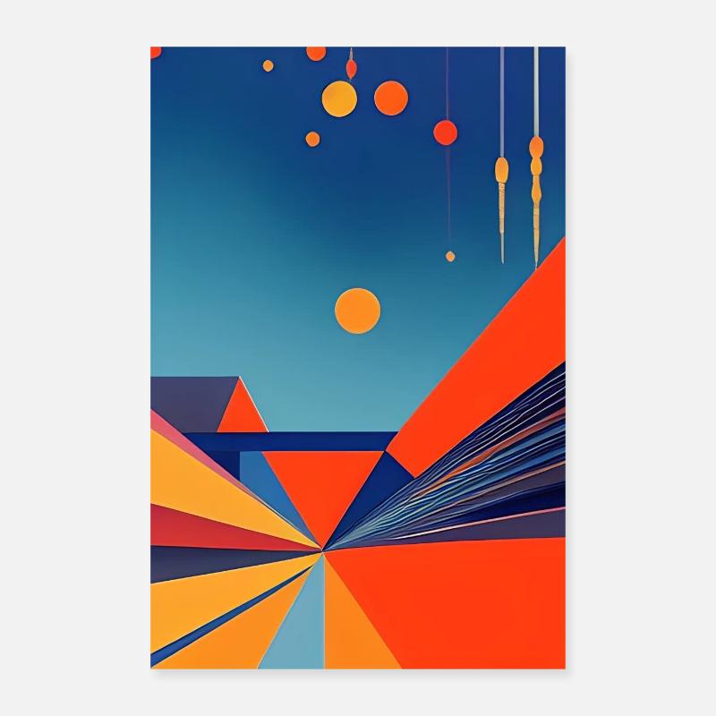 Abstract art Poster 16" x 24" (40x60 cm)