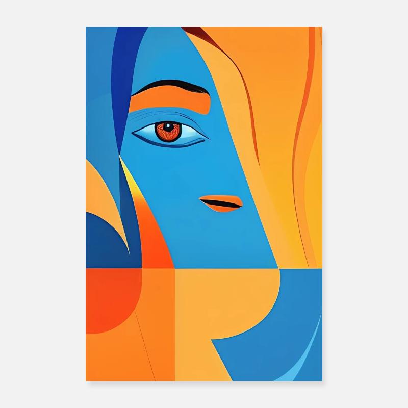 Abstract art Poster 16" x 24" (40x60 cm)