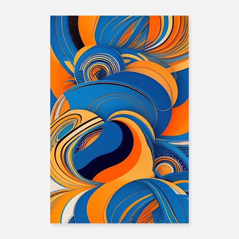 Abstract art Poster 16" x 24" (40x60 cm)