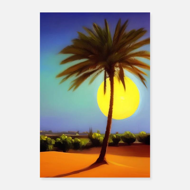 Arabische Wüste Poster 40x60 cm