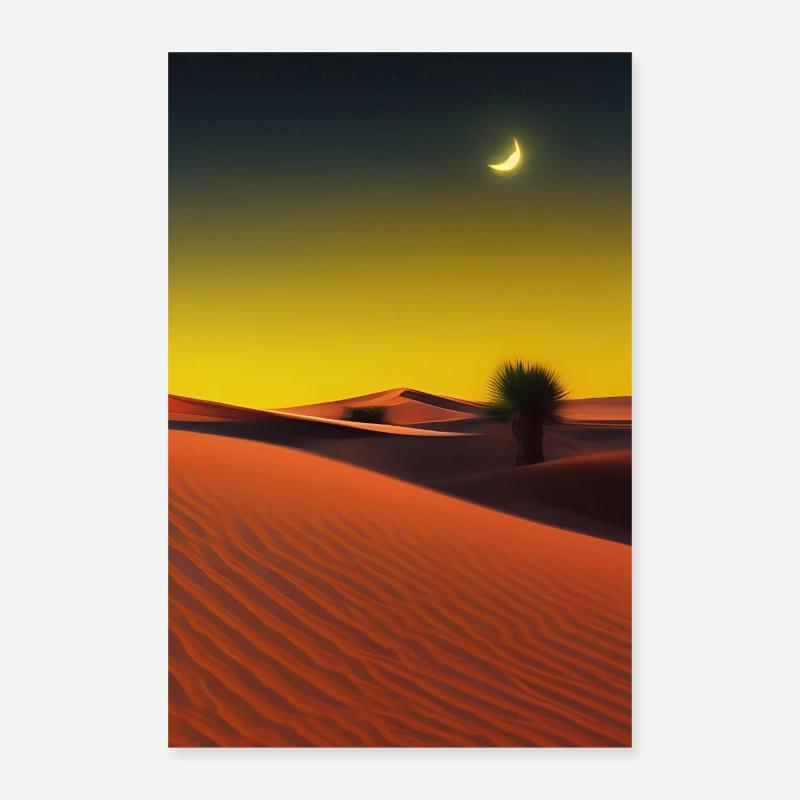 Désert d’Arabie Poster 40 x 60 cm