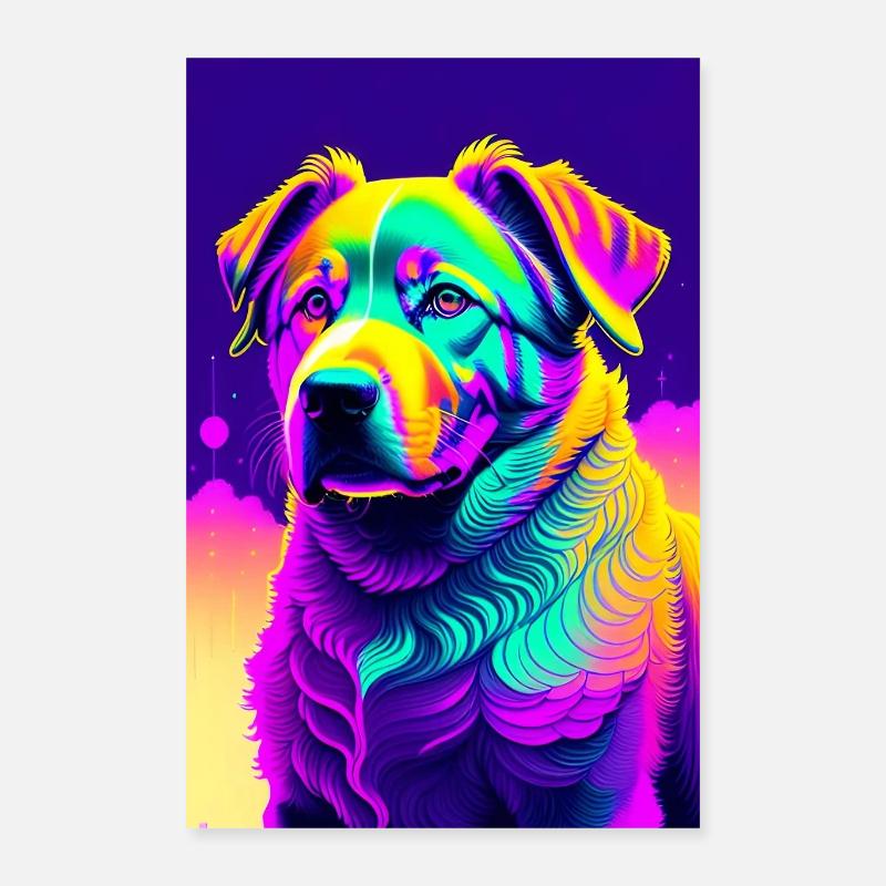 Affiche pour chien Poster 40 x 60 cm
