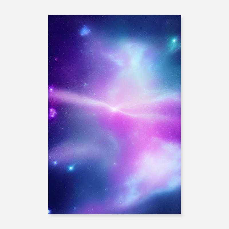 Galaxie Bild Poster 40x60 cm