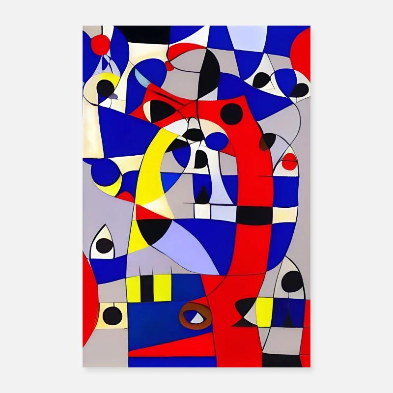 Abstract art Poster 16" x 24" (40x60 cm)