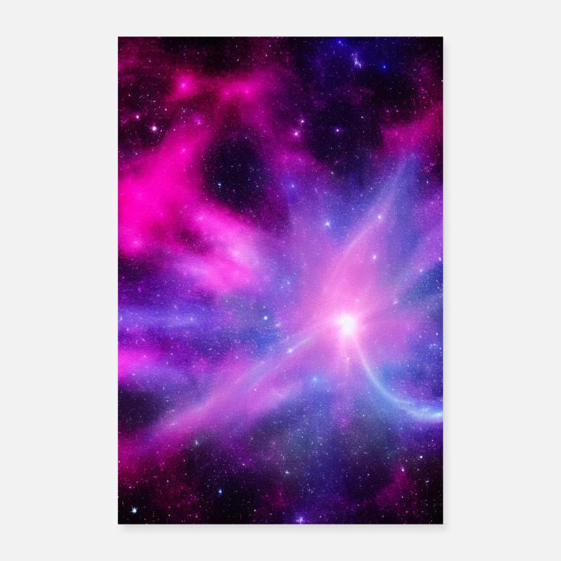 Galaxy billede Poster 40x60 cm
