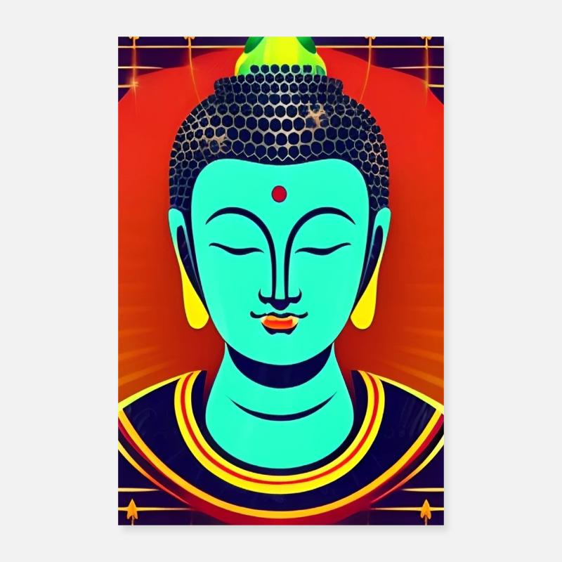 Classic buddha Poster 40 x 60 cm