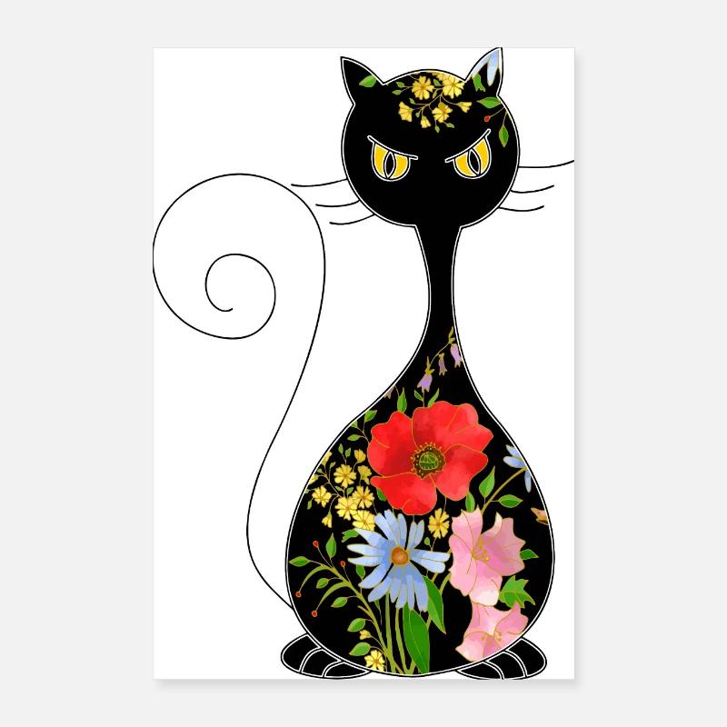 Katze Poster 40x60 cm