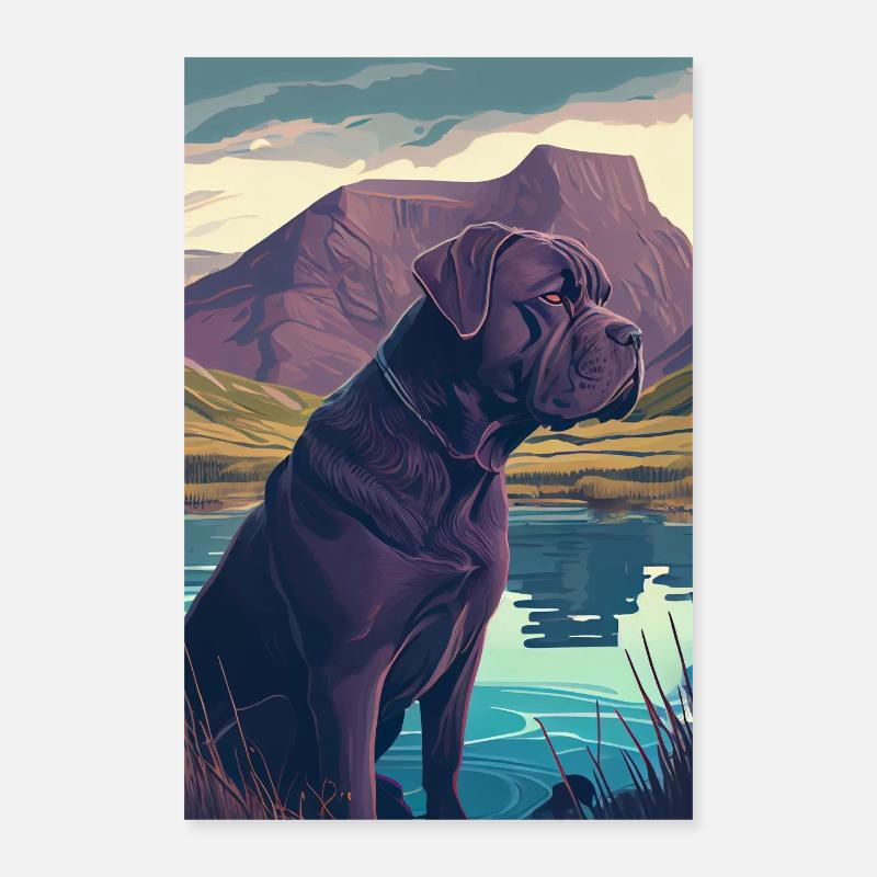 Cane Corso Nature Poster 16" x 24" (40x60 cm)