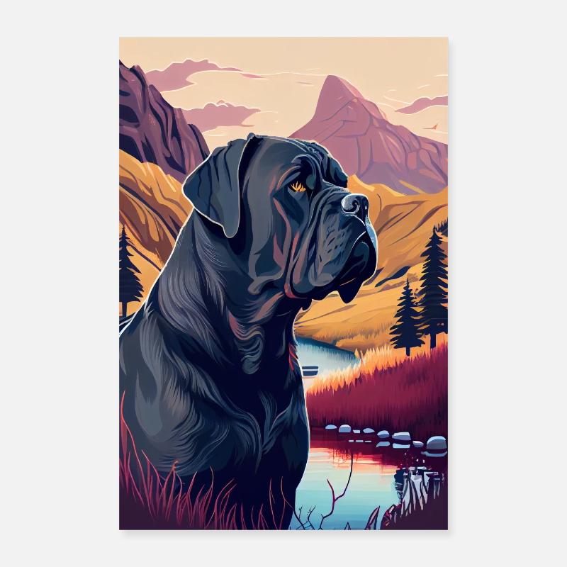 Cane Corso Nature Poster 40x60 cm
