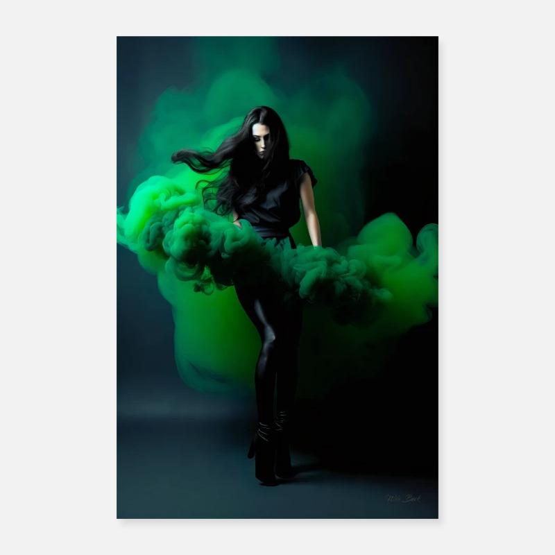 Green Beauty 2 Poster 16" x 24" (40x60 cm)