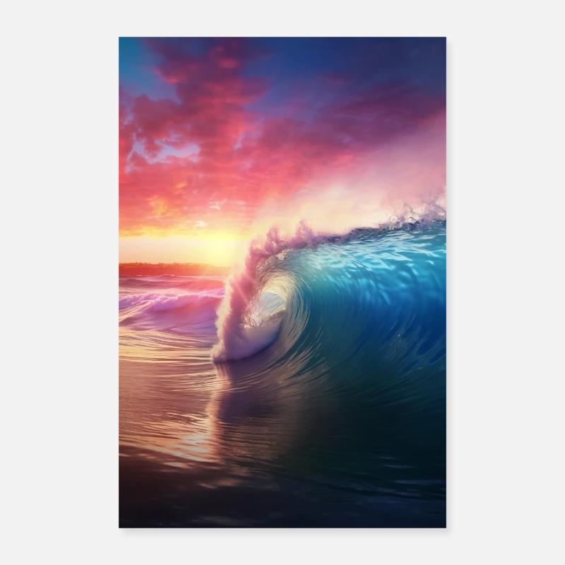 The Perfect Wave V1 Poster 16" x 24" (40x60 cm)