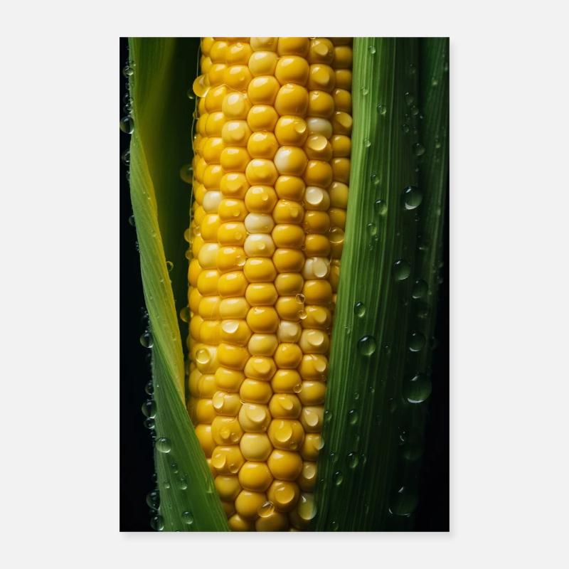 Maiskolben Poster 40x60 cm